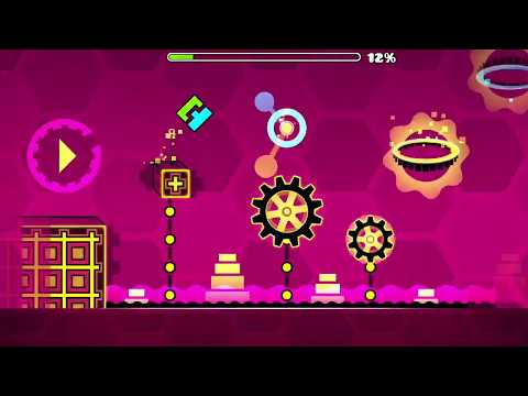Blast Processing But With The most intense Clicks - Geometry Dash