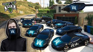 GTA 5 - Stealing Alan Walker's Luxury Cars With Franklin | (Real Life Cars #06)