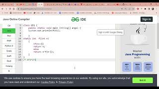 Factorial of a number Using recursion