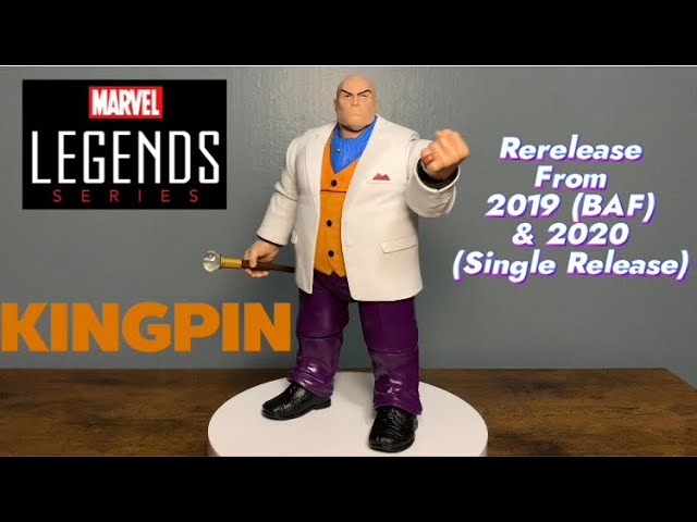 マーベルレジェンド キングピン マーベルレジェンド キングピン ビルドフィギュア BAF コンプリート