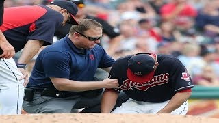 Testing Carlos Carrasco's injured right elbow was a relief for Francona and the Cleveland Indians.