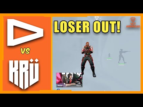 LOUD VS KRU | LOSER OUT | VCT AMERICAS KICK OFF 2025