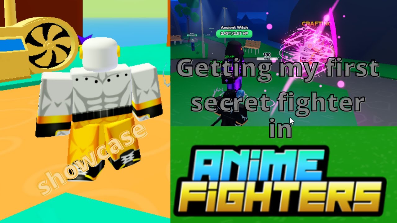 Getting my first secret fighter in Roblox Anime fighters (Majin Buu ...