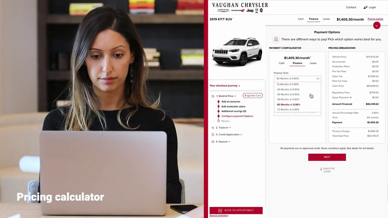 Vaughan Chrysler Purchase Online