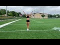 University of Texas cheer tryout video. Hook 'Em!!!
