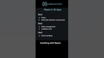 Learn React in 30 days (Part 1) #shorts