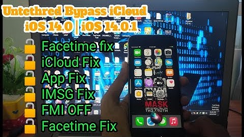 iCloud Bypass iOS 14.0.1 Windows Tool iBypasser v2.1 Fix FMI OFF Facetime notification IMSG Siri
