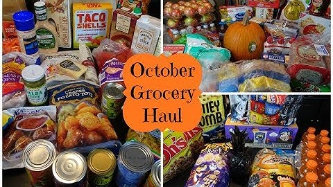 Huge October Costco, Trader Joe