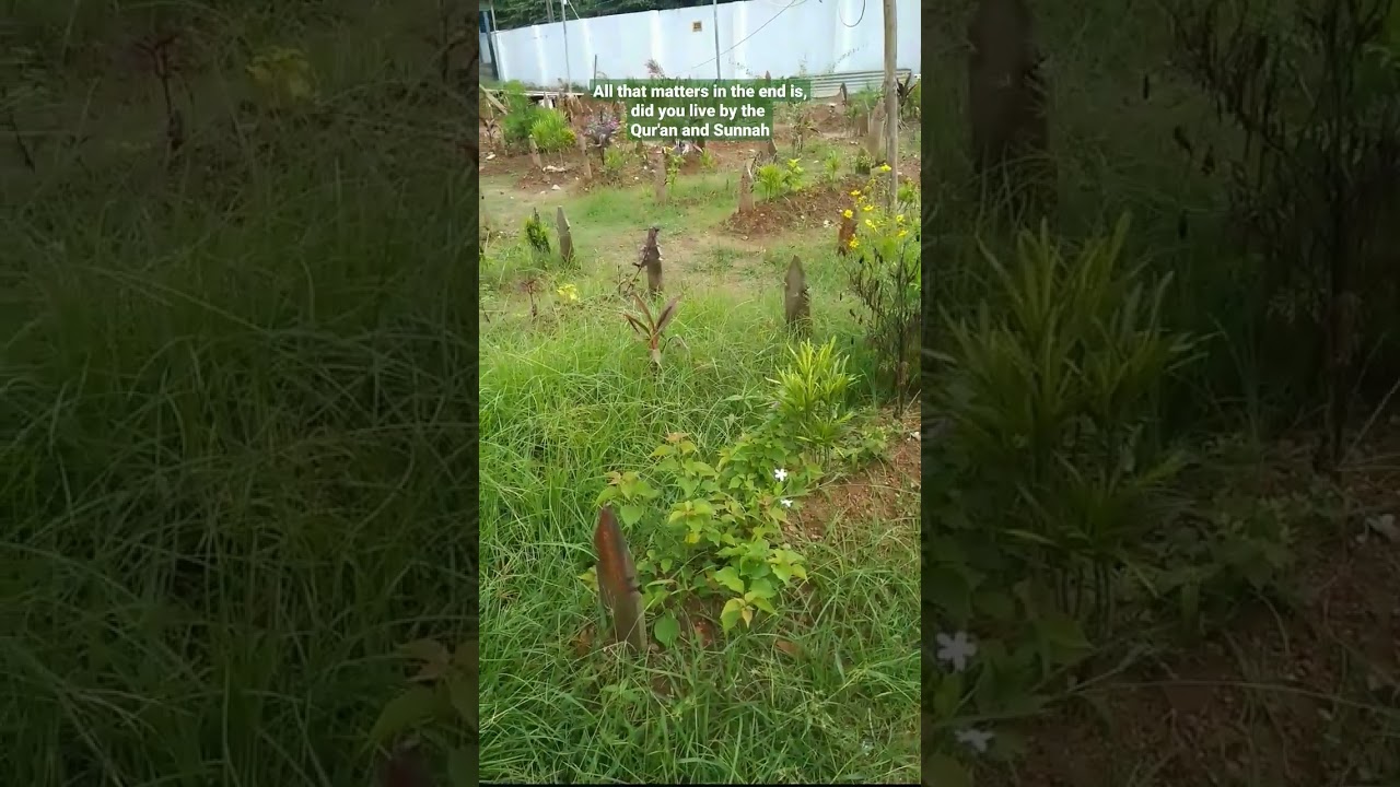 What matters in the end? 