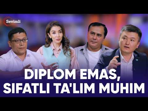 YANGI HAYOT - DIPLOM EMAS, SIFATLI TA'LIM MUHIM
