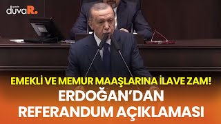 Hurbaşkanı Erdoğandan Emekli Zammı Ve Referandum Açıklaması