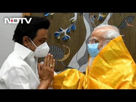 Tamil Nadu Chief Minister MK Stalin Meets PM Narendra Modi In Delhi ...