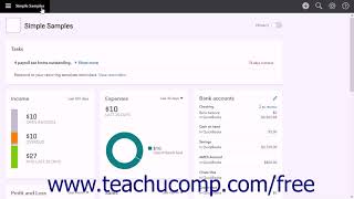 QuickBooks Online Plus 2017 Tutorial The Navigation Bar Intuit Training