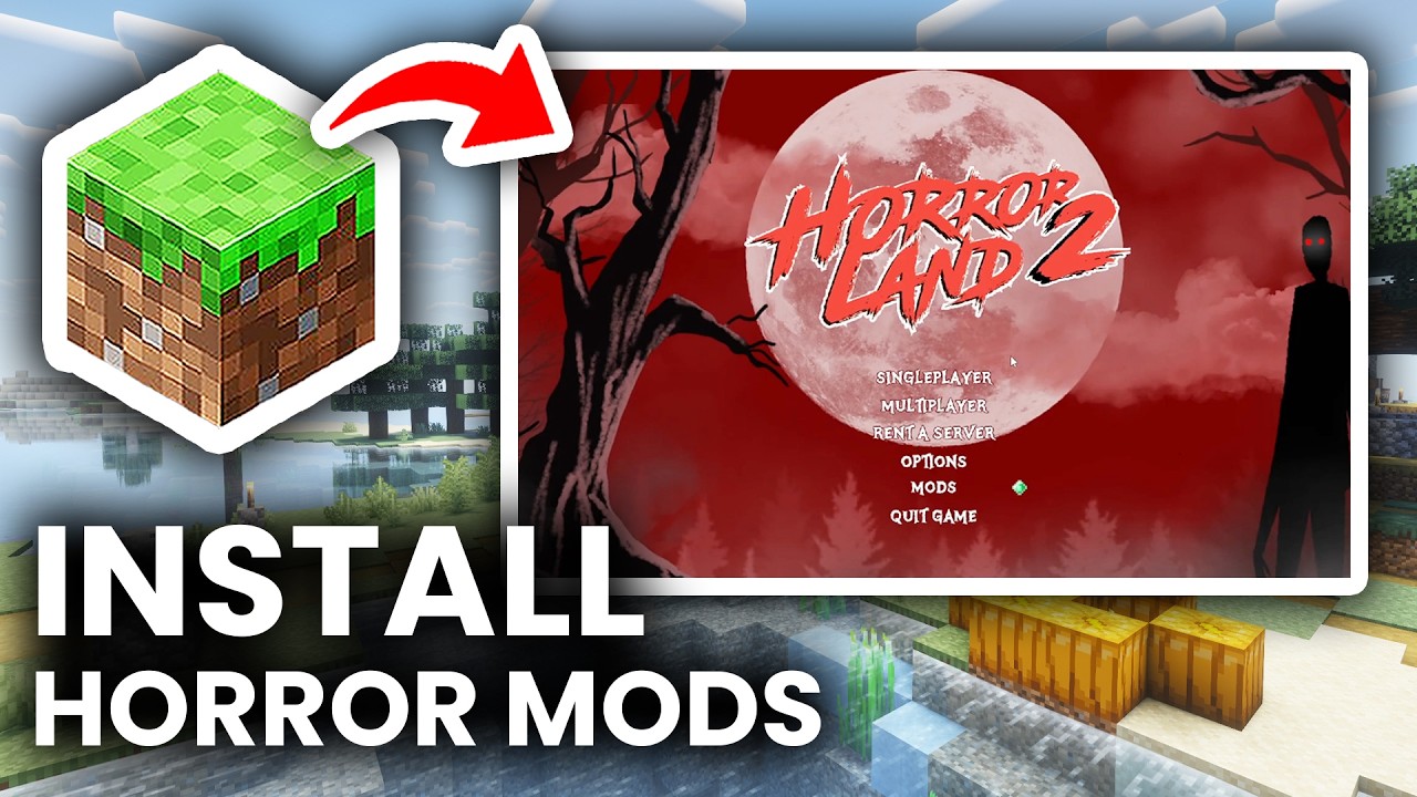 Horror Mod Download Java How To Install Horror Mods On Minecraft - Full Guide - YouTube