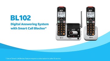 AT&T BL102 Digital Answering System with Smart Call Blocker