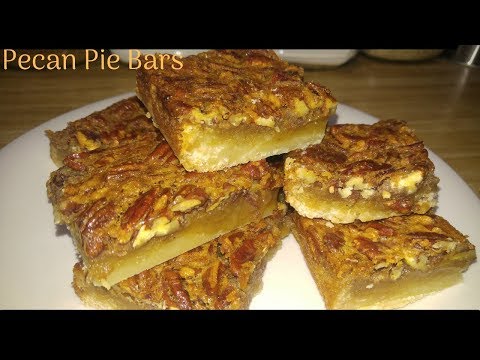 IN keke's kitchen #118 Pecan Pie Bars with Shortbread Crust