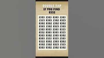 Find me Challenge 🤯😍 Intuition test #intuitiontest #testyourskills #braingames