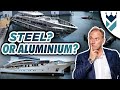 STEEL HULLED AND ALUMINIUM HULLED HEESEN SUPERYACHTS - BUT WHY???