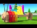 узнать цвета и цифры для детей - Learn colors and numbers for kids