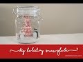 DIY Holiday Snowglobe