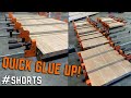 Shorts easy glue up  how to glue boards together