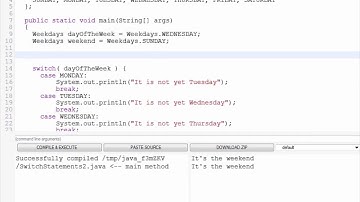 Java SE 8 Programming Part 1: Enumerated Types