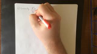 Example of first and second derivative of parametric equations