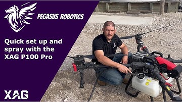 How to set up & spray | XAG P100 Pro | Quick start guide