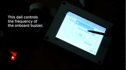 A QT demo application on the mini2440