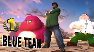 (TEAMS) THE INCREDIBLES WITH GIGA BOWSER VS TEAM GTA SA BIG SMOKE!!