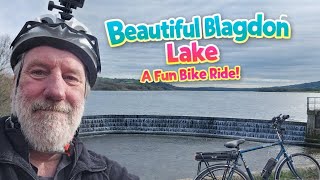 BEAUTIFUL BLAGDON LAKE. A FUN BIKE RIDE FROM WRINGTON NORTH SOMERSET.