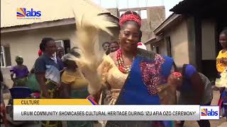 Urum Community Cultural Heritage In Display During Izu Afia Ozo Ceremony