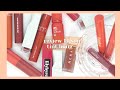 SWATCH NGAY CHỜ CHI 14 SON TINT BÓNG  - Our Best Glossy Tints | Trang & Tiên