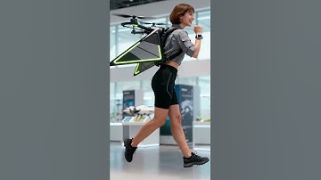 Trial Operation of the New Drone Suit Prototype. #dronesuit #robotics #futuretech #drone