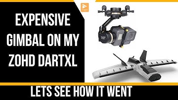 Dropped A Gimbal On My Zohd DartXL INAV Build // Tarot TL3T05 Gopro 3DⅣ , Zohd Dart XL