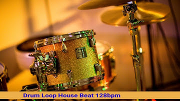 Drum Loop House 128bpm || The New Drum Loop 128bpm || Free music for all || House Beat 128BPM