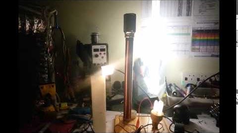 Solid State TESLA Coil 2 Wireless Electricity