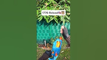 Random NERF Reloads🥶 #shorts