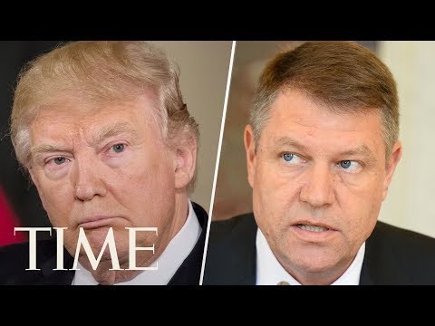 President Donald Trump Holds Press Conference With Romanian President Klaus Iohannis | TIME