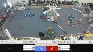 Match 11 | AM Session | Kettering Week 0 Rapid React | STATE CHAMPS! RoboZone
