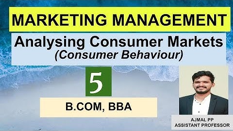 Factors Influencing Consumer Behaviour, Marketing Management 5, b.com bba malayalam