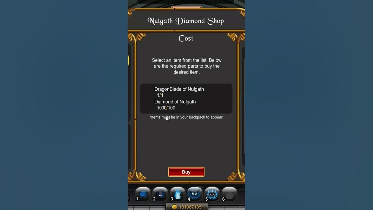 AQW - Pegando/Getting DragonBlade of Nulgath 