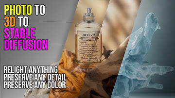 Stable Diffusion IC-Light: Preserve details and colors with frequency separation and color match