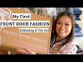 My First Front Door Fashion! Unboxing & Try on.