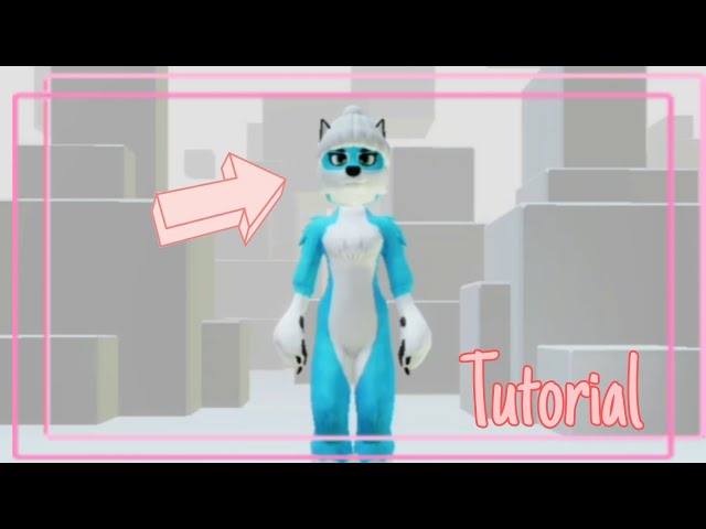 made a furry roblox avatar for my sona! : r/furry