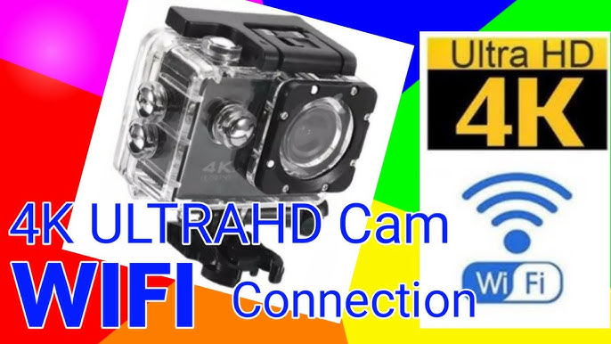 How to connect your Action Camera to WIFI app - YouTube