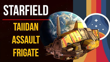 Gib Taiidan Assault Frigate... Starfield Ship Builder