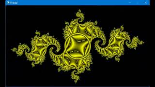 Julia Fractal, animated