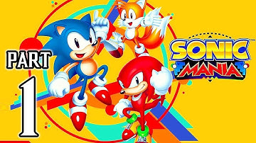 SONIC MANIA Walkthrough PART 1 (PS4 Pro) No Commentary Gameplay @ 1080p (60ᶠᵖˢ) HD ✔