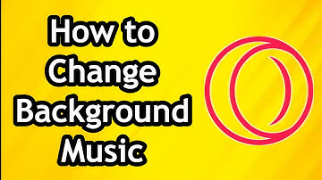 How to Turn On or Off Background Music on Opera GX